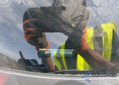 2017 Nissan Rogue Sl from USA, damaged, VIN 5N1AT2MT1HC827636